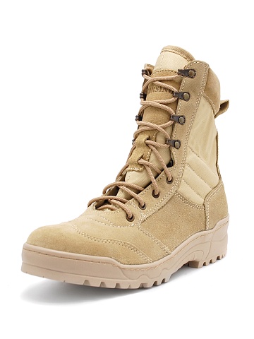 БОТИНКИ С ВЫСОКИМИ БЕРЦАМИ 00339 П «G.R.O.M.», бежевый GARSING