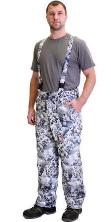 Костюм "Тайга" зимний: куртка, брюки. (тк.Алова) КМФ Белый лес