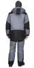 Костюм "АРКТИКА" зимний: куртка дл., брюки, ср. серый с черным