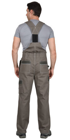 Полукомбинезон "Токио" т.песок с хаки (тк.Канвас)