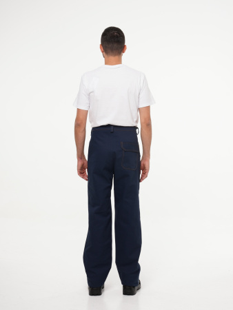 Костюм рабочий мужской №103 (куртка, брюки) тёмно-синий (ЧЗ)