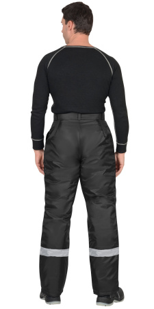 Брюки "РОСТ" черные с СОП 50 мм тк. Оксфорд (ЧЗ)