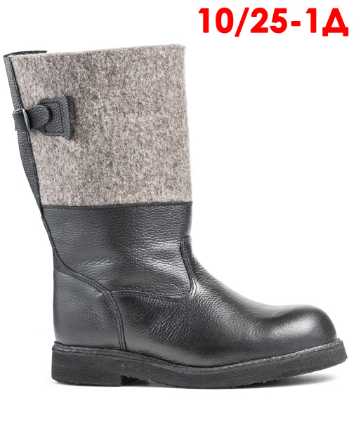 Сапоги "Полярник" мод. 10/25-1Д, черные Красная Звезда