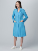 Халат женский Стандарт NEW (тк.ТиСи), голубой