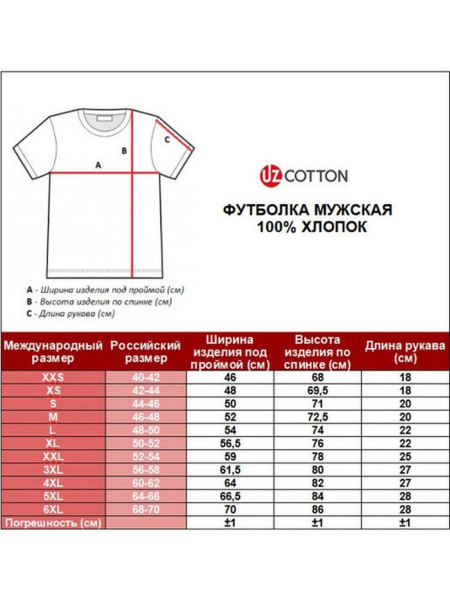 Футболки МУЖСКИЕ трикотажные (состав: 100% х/б); плотность 180 гр/м² (Голубой)