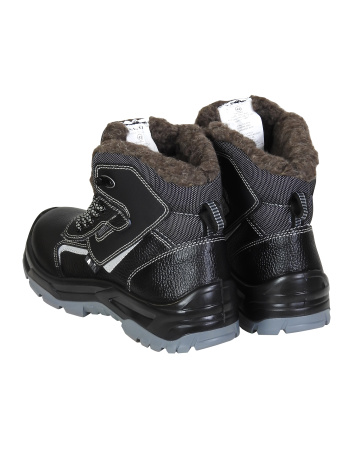 Ботинки "Джет-Зима", кожа, шерстин, ПУ-ТПУ