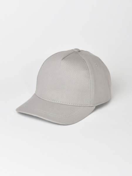 Бейсболки полувелюр (Серый)