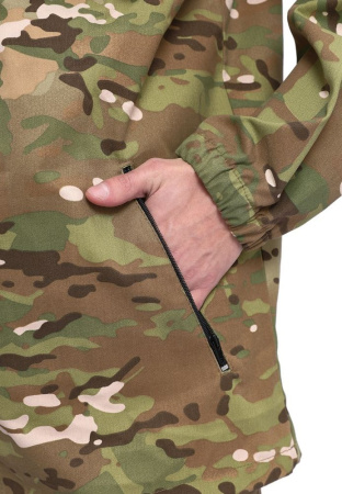 Костюм "ТУРИСТ 2" куртка/брюки цвет: кмф "Мультикам", ткань: Твил Пич