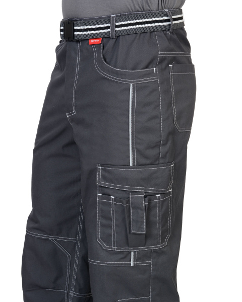 Брюки "Престиж" цв.т.серый, тк.Rodos (245гр.кв.м)