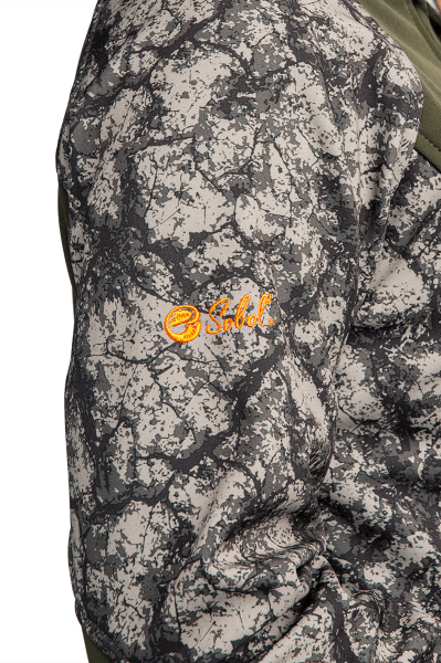 Куртка БЕЛУХА, Софтшелл+флис, женская, оливковая КУР 910