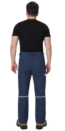 Брюки "Спейс" софтшелл синие ТА