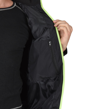 Жилет "САМСОН" черный с салатовым (ЧЗ)