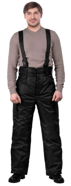 Брюки охранника черные мужские утепленные (ЧЗ)