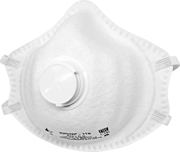 Респиратор с клапаном выдоха ЮЛИЯ®-119 FFP1 R D