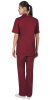 Костюм "ВИКТОРИЯ" женский: блуза, брюки, бордовый (ЧЗ)